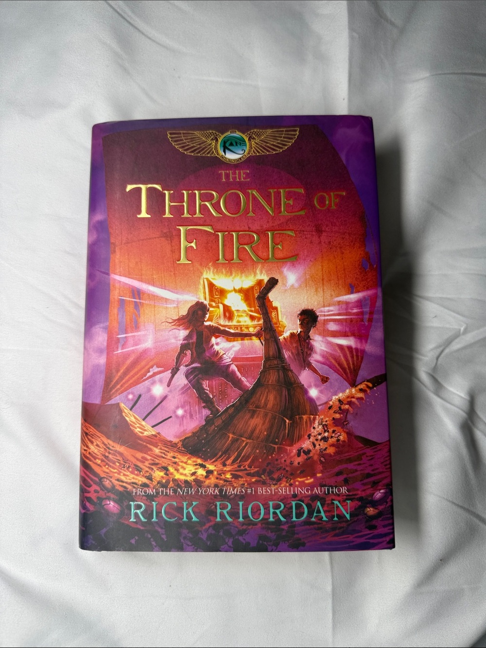 The Throne of Fire The Kane chronicles by Rick Riordan